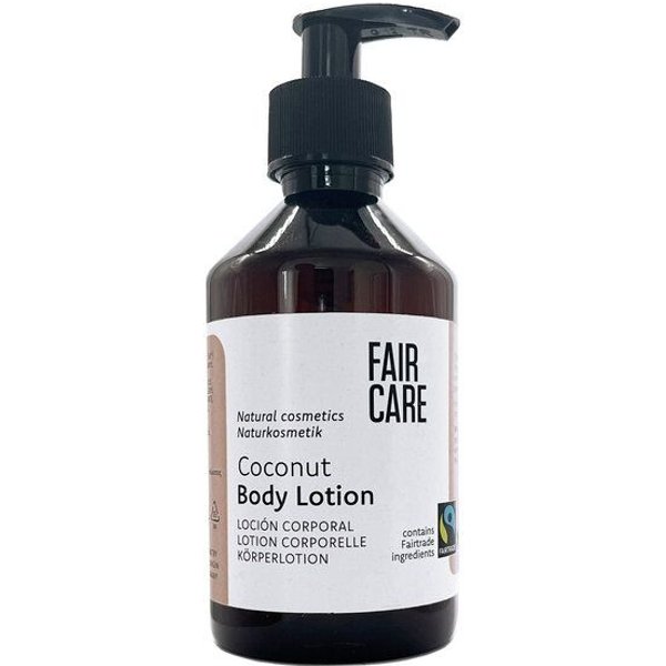 FAIR CARE Body Lotion Kokosnuss 240 ml - Körperlotion mit Pumpspender