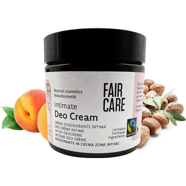 FAIR CARE Deo Creme Intimbereich 100ml mit Fairtrade Shea und Aprikose