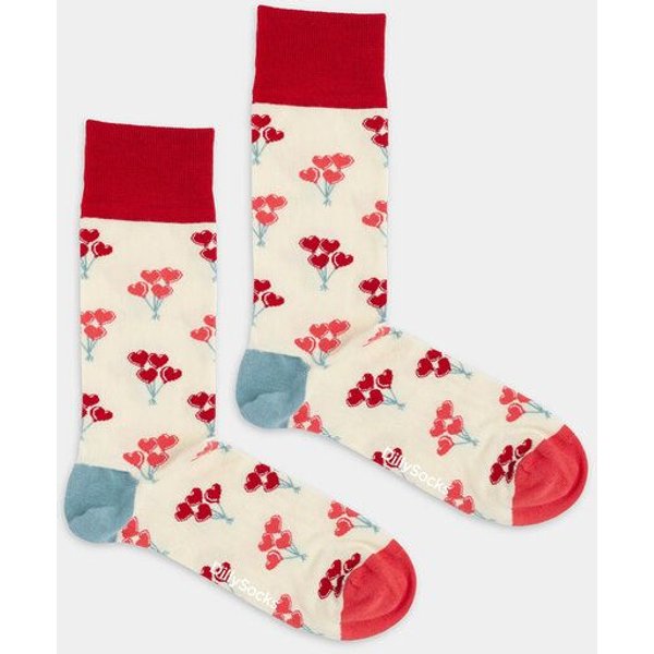 DillySocks Socken Love Flowers aus Biobaumwoll-Mix