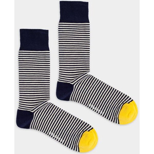 DillySocks Socken Golden Stripes aus Biobaumwoll-Mix