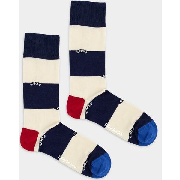 DillySocks Socken Harbor Stripes aus Biobaumwoll-Mix