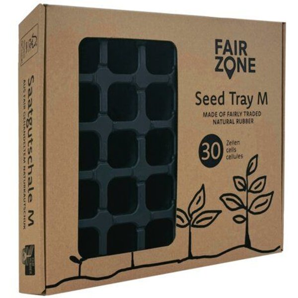 FAIR ZONE 30er Saatgutschale M – Anzuchttöpfe je 3 x 2 cm