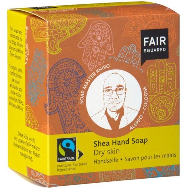FAIR SQUARED Handsoap Shea 2x80gr.