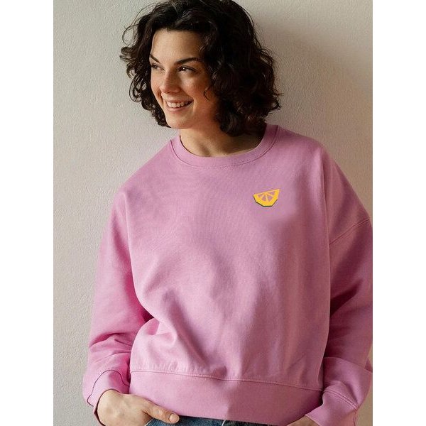 Kultgut Artdesign - Goodness Pulloversweater im Boxistyle / Citrona