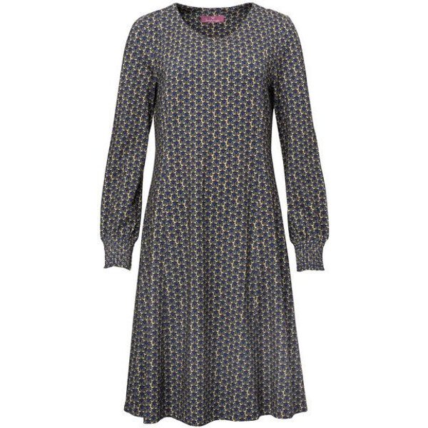 Heidekönigin Jersey Kleid bedruckt - GOTS