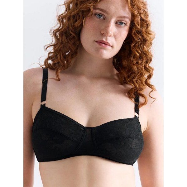 erlich textil Sleek Lace Balconette BH aus Spitze, hergestellt in der Türkei
