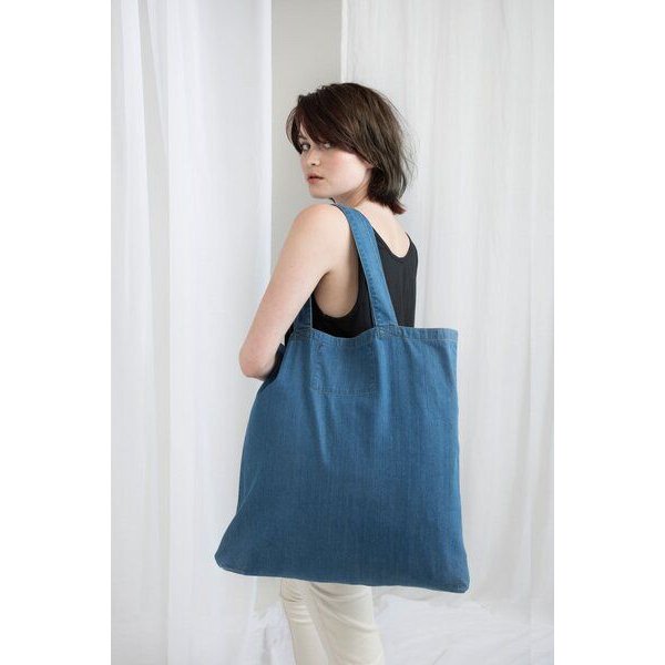 Mantis Denim Shopper Jeans 50 x 46 cm Maxi oder 40 x 40