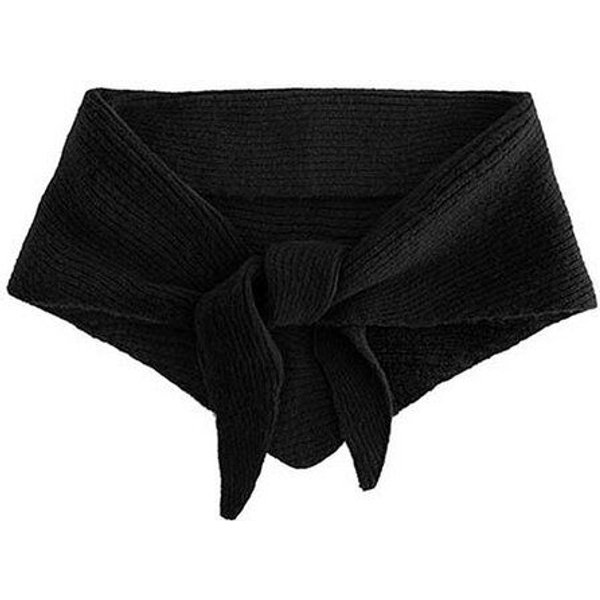 Beechfield Damen / Herren Dreieck Schal Strickschal Triangel Schal Halstuch Recycelt