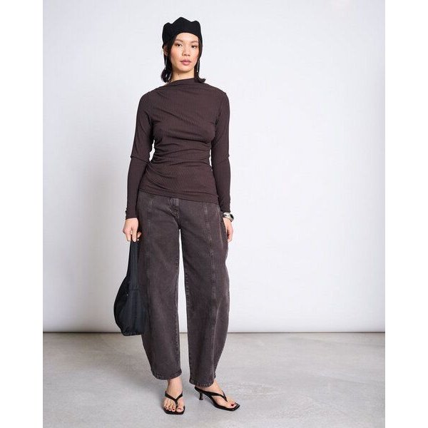 JAN N JUNE Asymmetrisches Longsleeve TOVE aus Lyocell