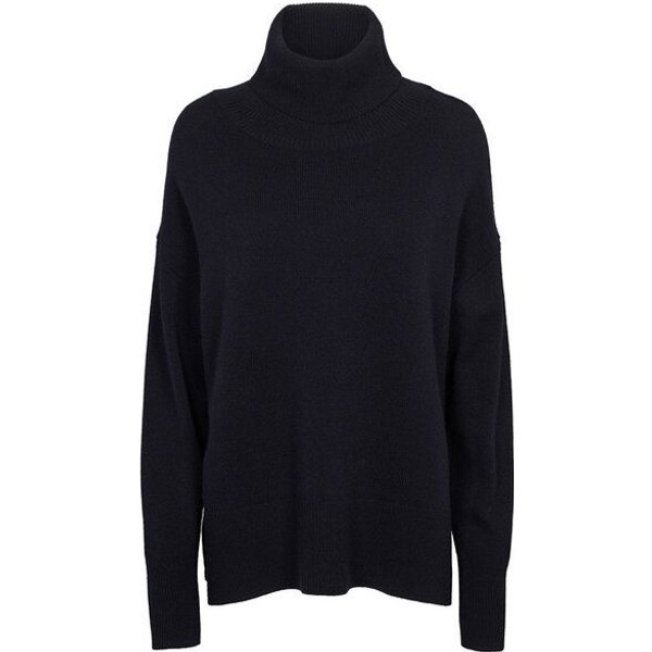 Basic Apparel Strickpullover LIZ mit Rollkragen aus Bio-Merinowolle