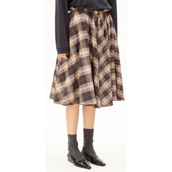 ARMEDANGELS PATCHED CHECK Damen Rock aus 100% Bio-Baumwolle