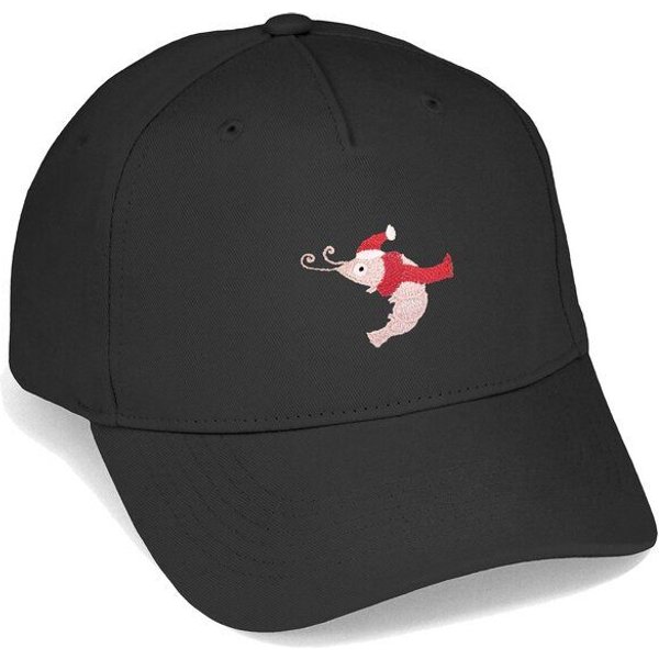 Bestickte Cap – Jean–Luc die Weihnachtsgarnele – LIGARTI Tiermanufaktur
