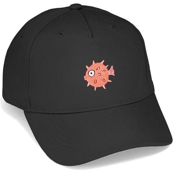 Bestickte Cap – Kurt der Kugelfisch – LIGARTI Tiermanufaktur