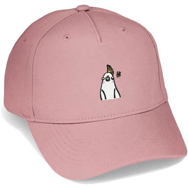 Bestickte Cap – Heidi der Nymphensittich – LIGARTI Tiermanufaktur