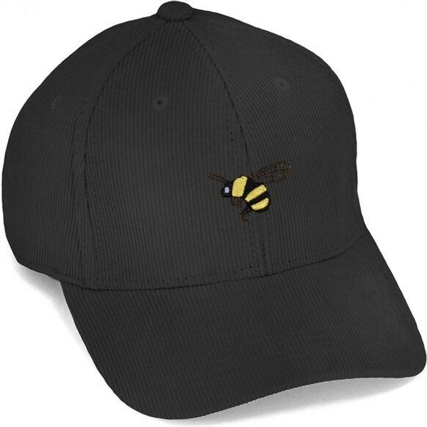 Bestickte Cord Cap – Brumhilde die Hummel – LIGARTI Tiermanufaktur