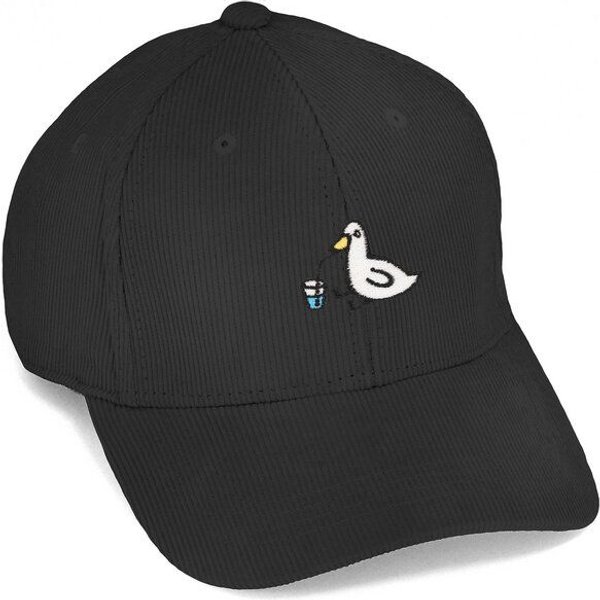 Bestickte Cord Cap – Piet die Ente – LIGARTI Tiermanufaktur