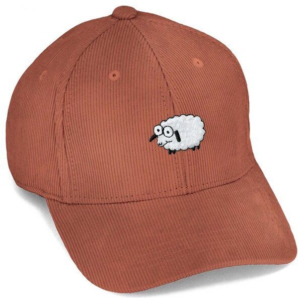 Bestickte Cord Cap – Wollke das Schaf – LIGARTI Tiermanufaktur