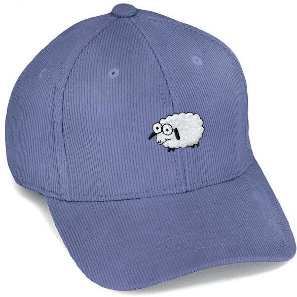 Bestickte Cord Cap – Wollke das Schaf – LIGARTI Tiermanufaktur