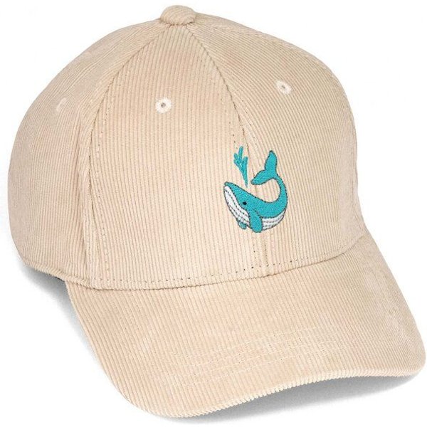 Bestickte Cord Cap – Walter der Wal – LIGARTI Tiermanufaktur