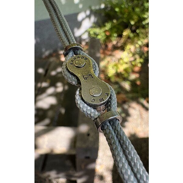 ARTHURKOPF Armband aus Fahrradkettenglied und Paracord