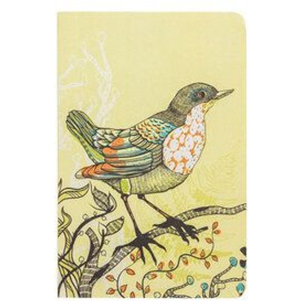TRANQUILLO Buntes Notizbuch BIRD