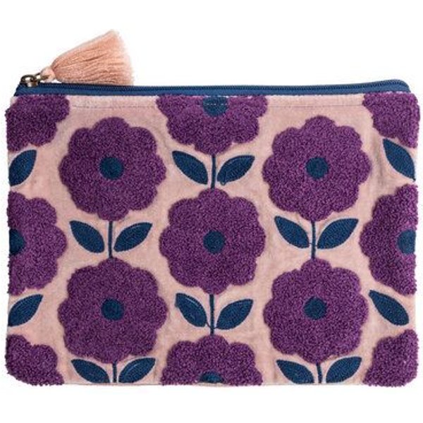 TRANQUILLO Samttäschchen floralen Designs 26 x 18 cm (BAG273, BAG274, BAG304, BAG305)