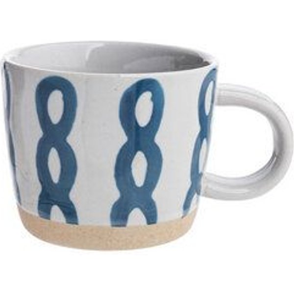 TRANQUILLO Tasse RUSTIC aus Porzellan 250 ml (POR720, POR721, POR722)