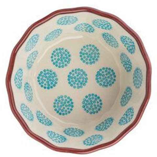 TRANQUILLO Muffinform 8cm aus Steinzeug mit Muster (POR831, POR832, POR833, POR834, POR835, POR836)