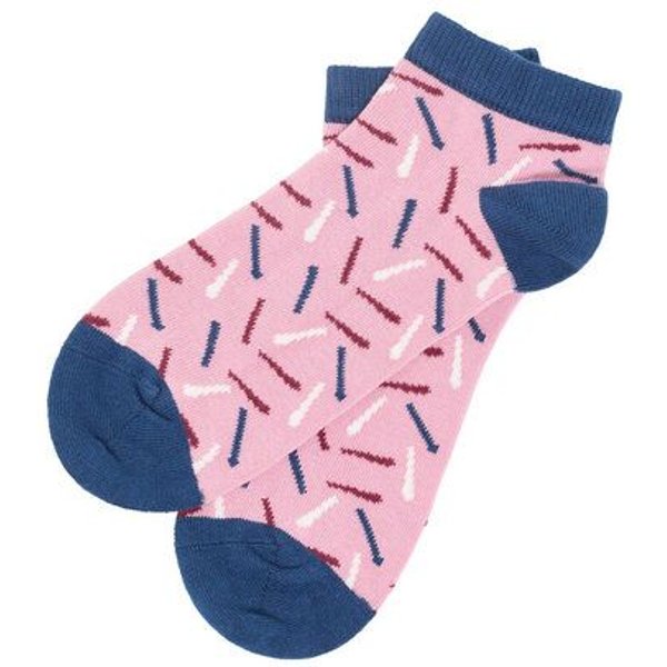 TRANQUILLO Bunte Sneakersocke aus Biobaumwolle (301001)