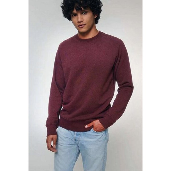 Kultgut Veganer Sweatpullover mit Recycling-Anteil / Meliert