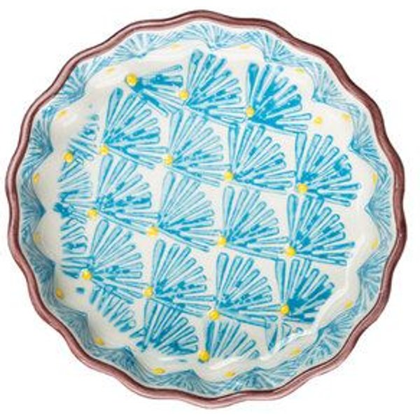 TRANQUILLO Tarteletteform RETRO 11 cm aus Steinzeug mit Muster (POR560, POR561, POR562, POR563, POR564, POR565, POR673, POR671)