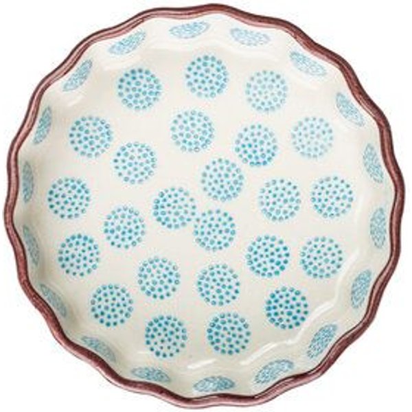 TRANQUILLO Tarteletteform RETRO 11 cm aus Steinzeug mit Muster (POR560, POR561, POR562, POR563, POR564, POR565, POR673, POR671)