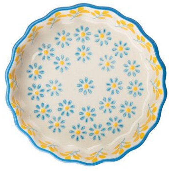 TRANQUILLO Tarteletteform RETRO 11 cm aus Steinzeug mit Muster (POR560, POR561, POR562, POR563, POR564, POR565, POR673, POR671)