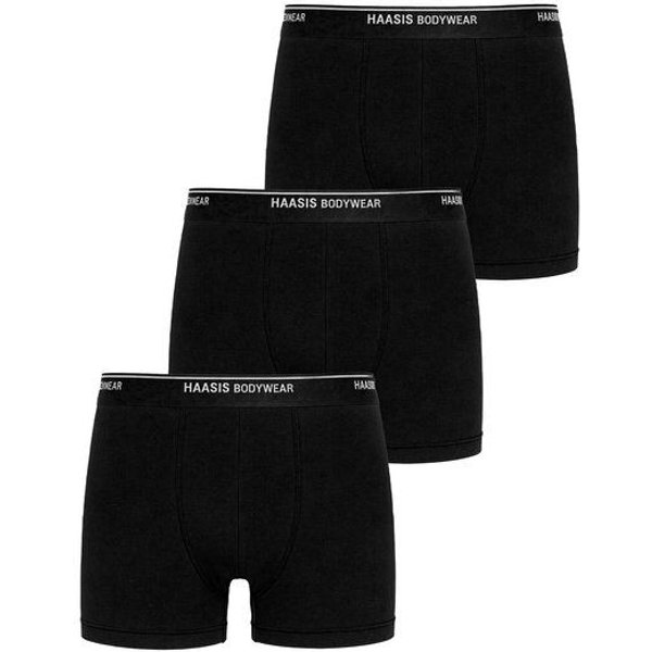 Haasis Bodywear Herren Pants, ohne Eingriff, 3er Pack, Gummibund