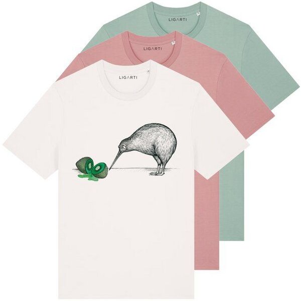 T-Shirt – Zwei Kiwis – LIGARTI Tiermanufaktur