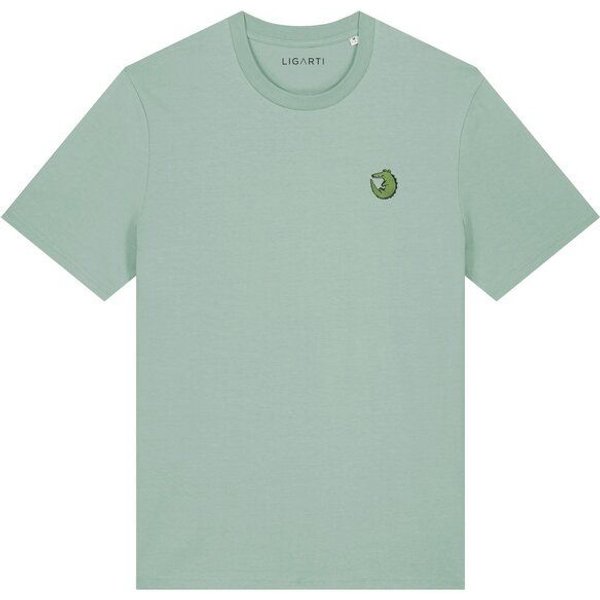 Besticktes T-Shirt – Ali das Krokodil – LIGARTI Tiermanufaktur