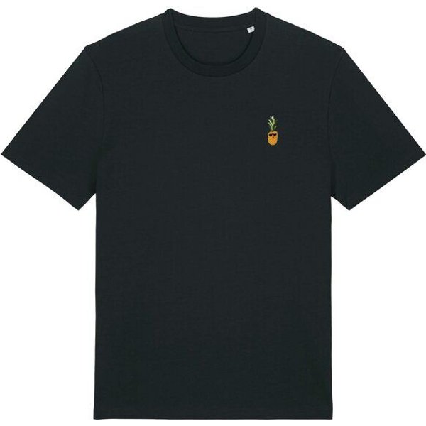 Besticktes T-Shirt – Ananas – LIGARTI Tiermanufaktur