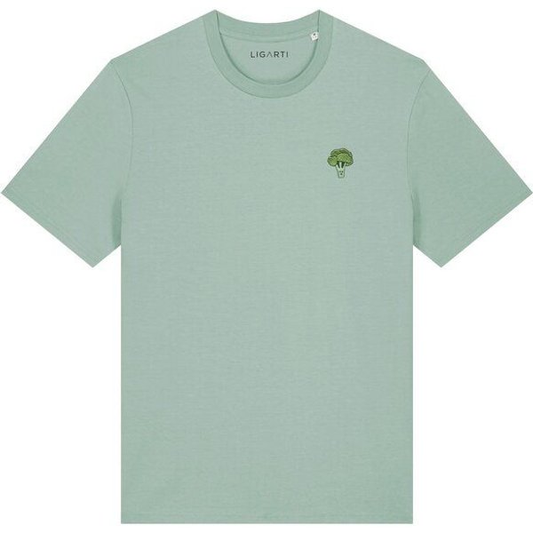 Besticktes T-Shirt – Brokkoli – LIGARTI Tiermanufaktur
