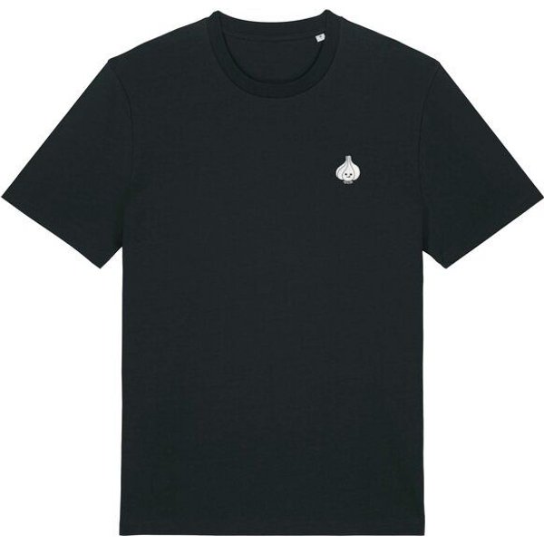 Besticktes T-Shirt – Knoblauch – LIGARTI Tiermanufaktur