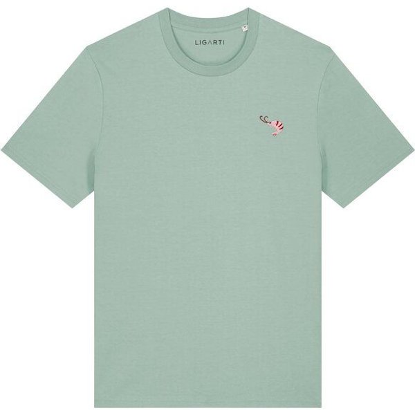 Besticktes T-Shirt – Nele der Shrimp – LIGARTI Tiermanufaktur