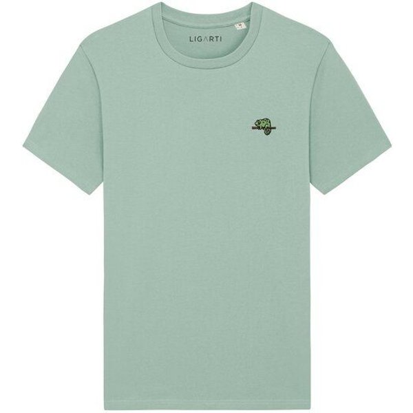 Besticktes T-Shirt – Mareike das Chamäleon – LIGARTI Tiermanufaktur