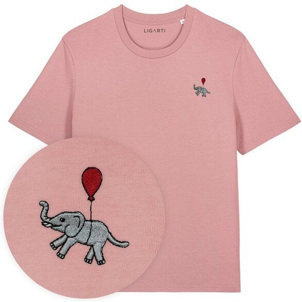 Besticktes T-Shirt – Tuffi – LIGARTI Tiermanufaktur
