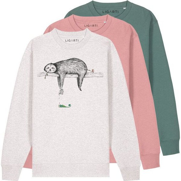 Pullover – Faultier – LIGARTI Tiermanufaktur