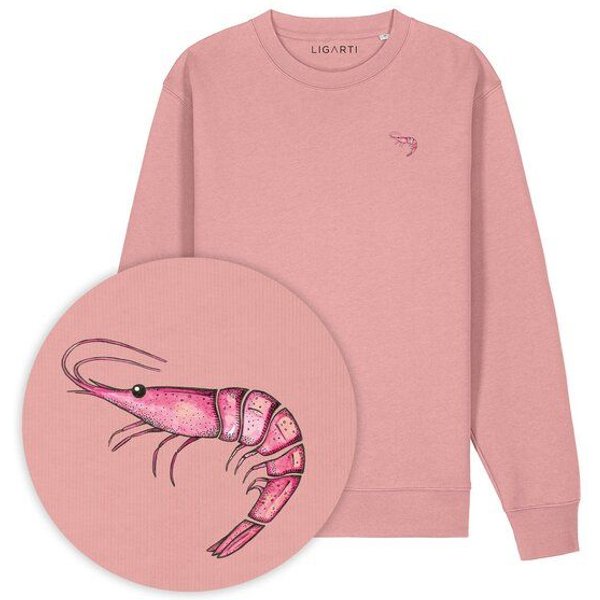 Pullover – Shrimp – LIGARTI Tiermanufaktur