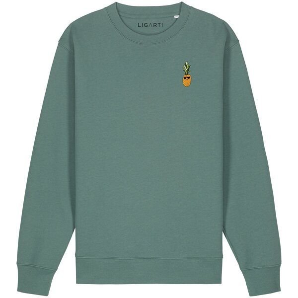 Bestickter Pullover – Ananas – LIGARTI Tiermanufaktur