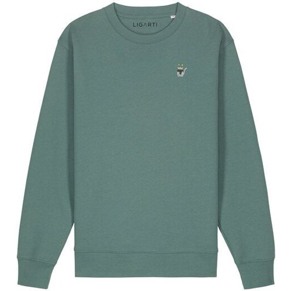 Bestickter Pullover – Babette die Winter-Katze – LIGARTI Tiermanufaktur