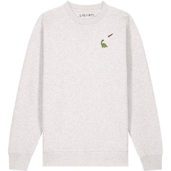 Bestickter Pullover – Charlie der Dino – LIGARTI Tiermanufaktur