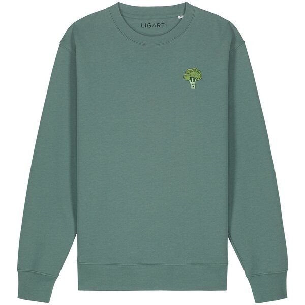 Bestickter Pullover – Brokkoli – LIGARTI Tiermanufaktur