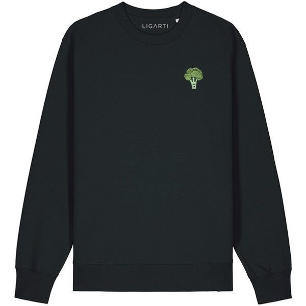 Bestickter Pullover – Brokkoli – LIGARTI Tiermanufaktur