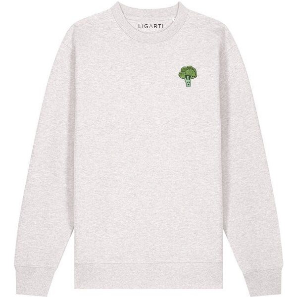 Bestickter Pullover – Brokkoli – LIGARTI Tiermanufaktur
